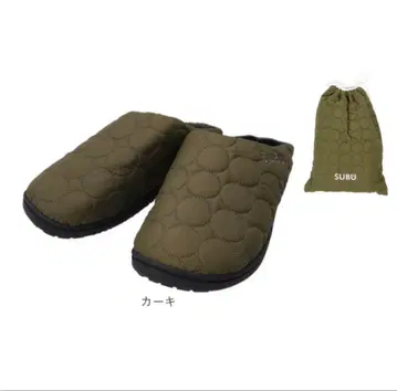 SUBU 슬립온 카키 서클 사이즈 1