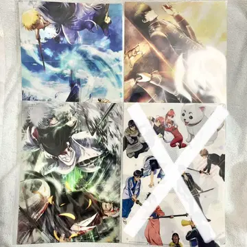 은혼 점페스 애니플렉스 대추첨회 B상 클리어 파일 3종 세트 2