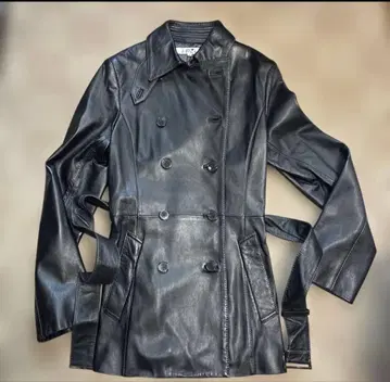 23구 양가죽 코트 여성용 미사용품