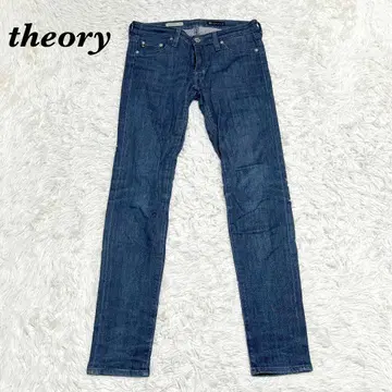 theory jegging super skinny 데님 027 블루
