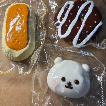 SQUEEZE 스퀴즈 3종류 음식 동물