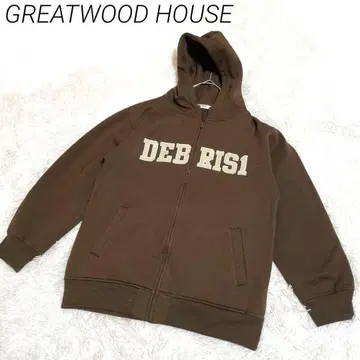GREATWOOD HOUSE 브라운 후드티 DEB RIS1 프리