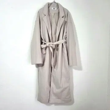 양호 홀리데이 코트 롱 오버 사이즈 슬릿 두꺼움 심플