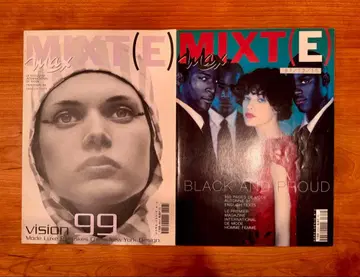 MIXTE 2권 세트 1997-1999 프랑스 패션 잡지
