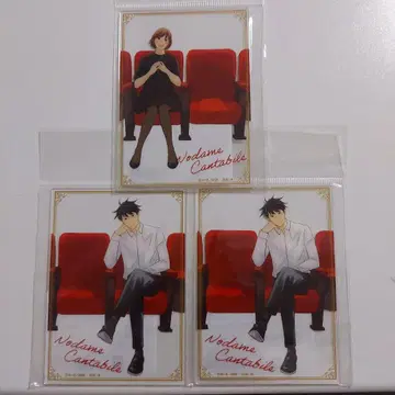 노다메 칸타빌레 새로 그린 아크릴 카드 3종 세트