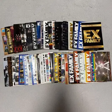 EX FAMILY 잡지 세트