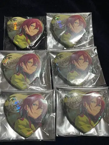 앙스타 사에구사 이바라 중국 캔뱃지 하트 캔뱃지 중국 캔 중국