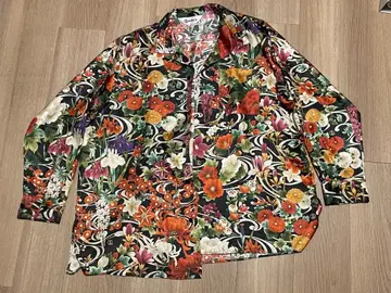 & ellecy 안드엘시 꽃무늬 긴팔 셔츠