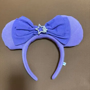 디즈니 미니 머리띠 보라색