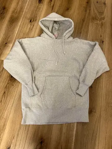 Champion Reverse Weave 후드티 그레이 M