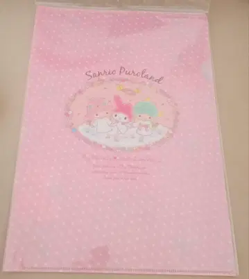 초레어 키키라라 마이멜로디 클리어 파일 40주년 한가운데 생일