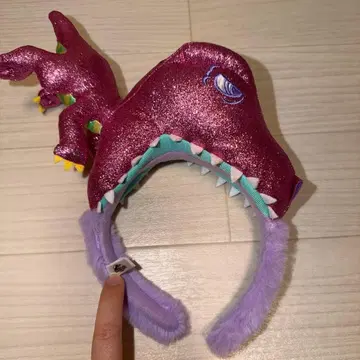 공룡 디자인 머리띠