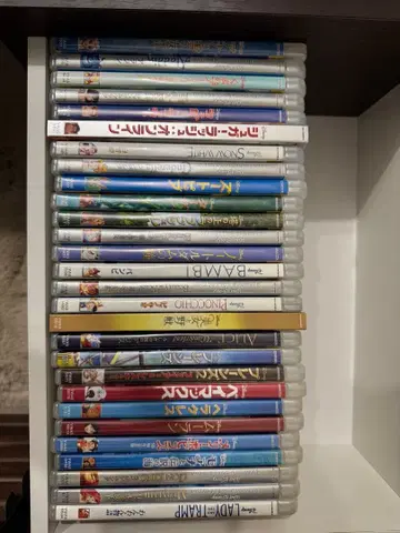 디즈니 DVD+블루레이 컬렉션 58권 세트