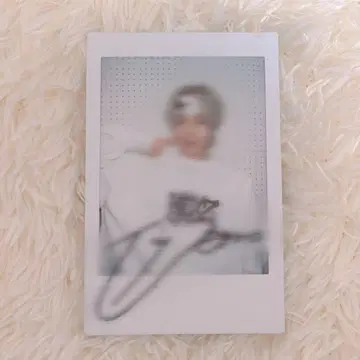 토모야 친필 사인 폴라로이드