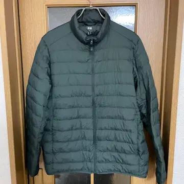 새상품급 유니클로 울트라 라이트 다운 자켓 올리브 XL