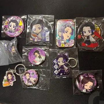 귀멸의 칼날 코쵸우 시노부 굿즈 묶음 판매 캔뱃지