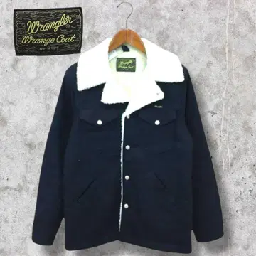 Wrangler x SHIPS 보아 런치 코트 블랙 데님 S