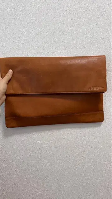 grips 브라운 클러치백 A4 대응