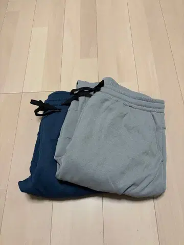 조거 팬츠 그레이 네이비 2세트