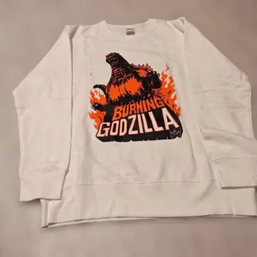 맨투맨 L MOBY DICK BURNING GODZILLA