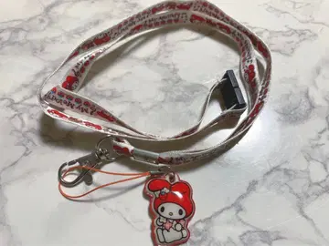 [ 미사용 새상품 ] 헤이세이 레트로 마이멜로디 넥스트랩 스마트폰 숄더