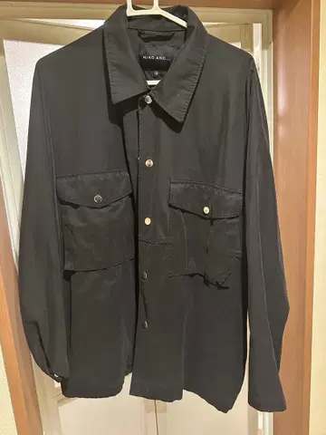 니코앤드 - 블랙 셔츠 자켓