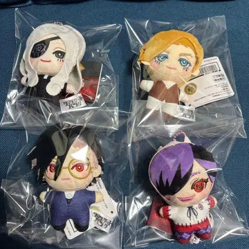 장켓 미니콜레 mini 마스코트 봉제 인형 4종 세트