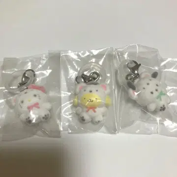 산리오 메지루시 액세서리 후와후와 스노우