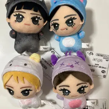 aespa SD 인형 캐릭터 인형옷 ver. 전체 4종 컴프 세트