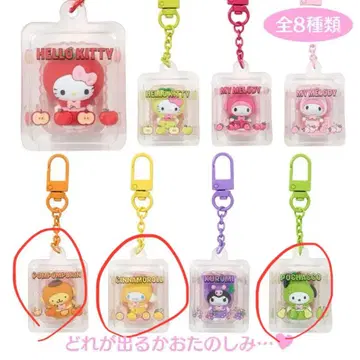 산리오 후르츠 디자인 폼폼푸딩 시나모롤 포차코