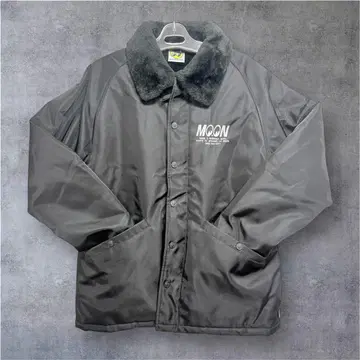 moon 아우터 M 블랙 두꺼운 원단 자켓 새상품급 MOON 블랙