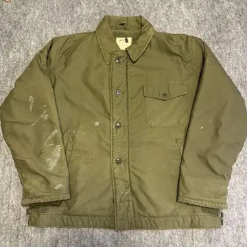 60s a2 덱 자켓 초기 삼각형 플랩 스텐실