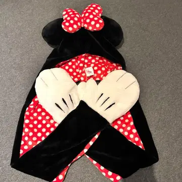 디즈니 리조트 미니 마우스 팬캡 머플러 장갑