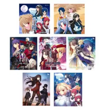 C107 TYPE-MOON 미니 아크릴 블록 (전 7종) 컴플리트 세트