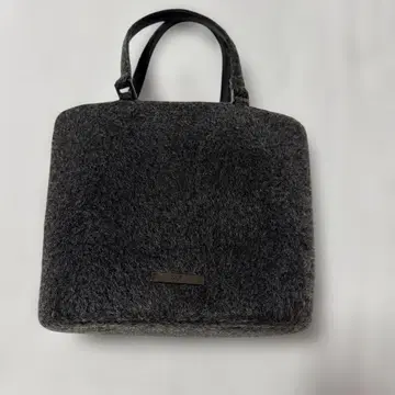 그레이 펠트 토트 버킷백