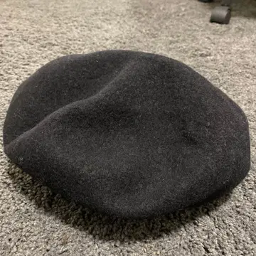 DAKS 닥스 울 베레모 블랙 일본제