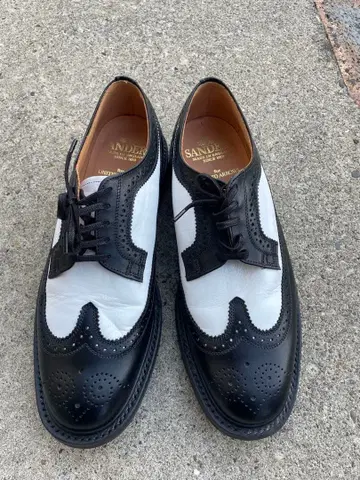 SANDERS UNTED ARROWS 별주 가죽 신발