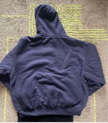 Nexus7 네이비 더블 페이스 지퍼 후드티 사이즈 L