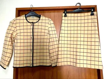 GRACE CONTINENTAL 체크 셋업