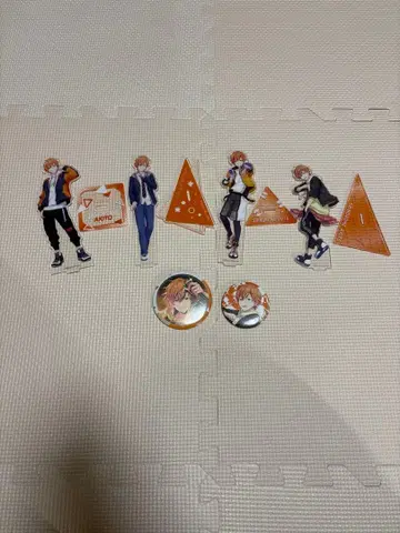 프로세카 시노노메 아키토 굿즈 세트 아크릴 스탠드 캔 배지