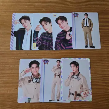 JimmySea GMMTV 랜덤 트레이딩 카드 7장