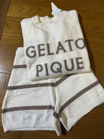 GELATO PIQUE 룸웨어 상하의 세트 택 포함 새상품