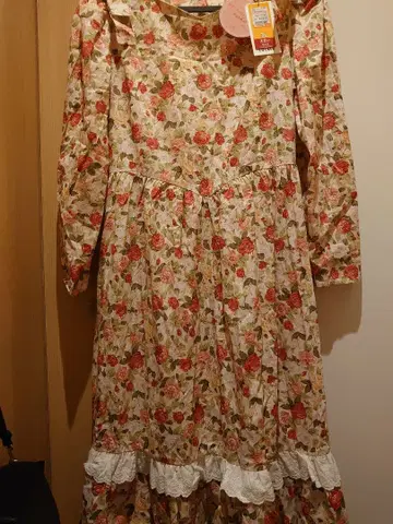 시마무라 콜라보 미사용 새상품 maihee 꽃무늬 롱 원피스 3L