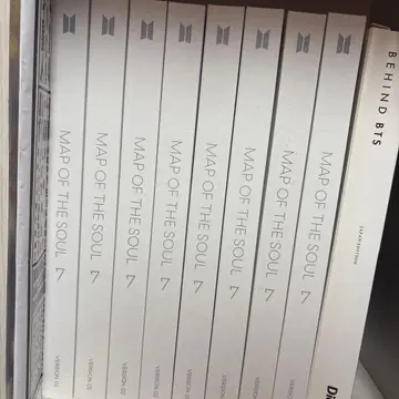 MAP OF THE SOUL 7 각 2권 트레이딩 카드 포함