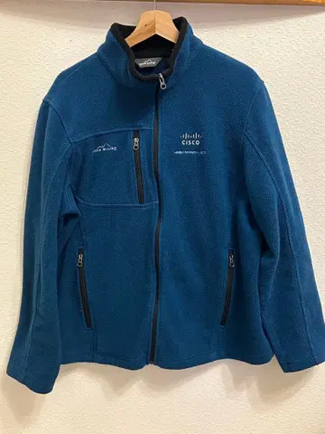 Eddie Bauer 플리스 자켓 파랑 L
