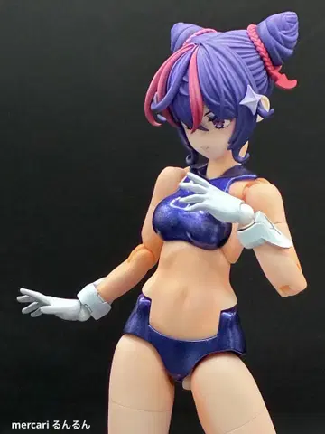 메가미 디바이스 디자이어 메이든 레이더 소체 페인팅 완성품