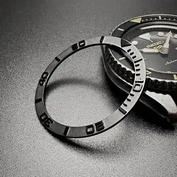 SKX SBSA 등용 세라믹 플랫 베젤 요트 마스터 블랙