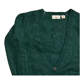 1655 Penbrooke Lane 다크 그린 가디건 M 구제 의류