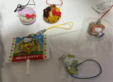 헬로키티 스트랩 5개 세트