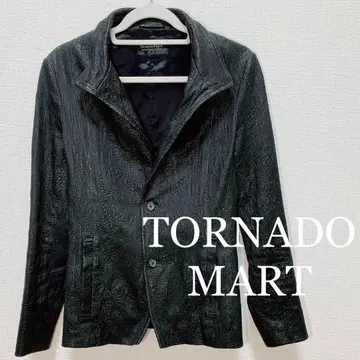 TORNADO MART 토네이도 마트 3D 엠보싱 양가죽 가죽 자켓